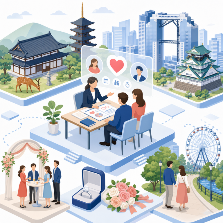 奈良・大阪で結婚したい人の婚活面談設計