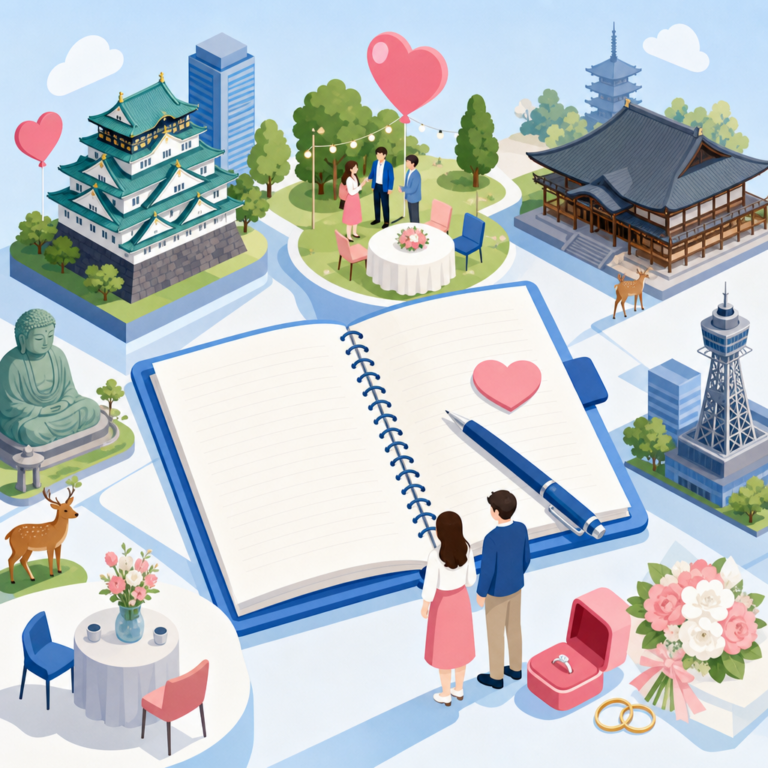 奈良・大阪で結婚したい方の初回相談ノート