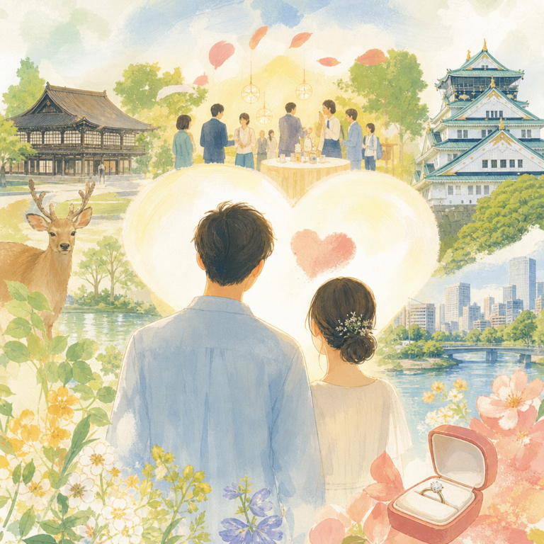 奈良・大阪の結婚相談所で結婚したい気持ちを形に