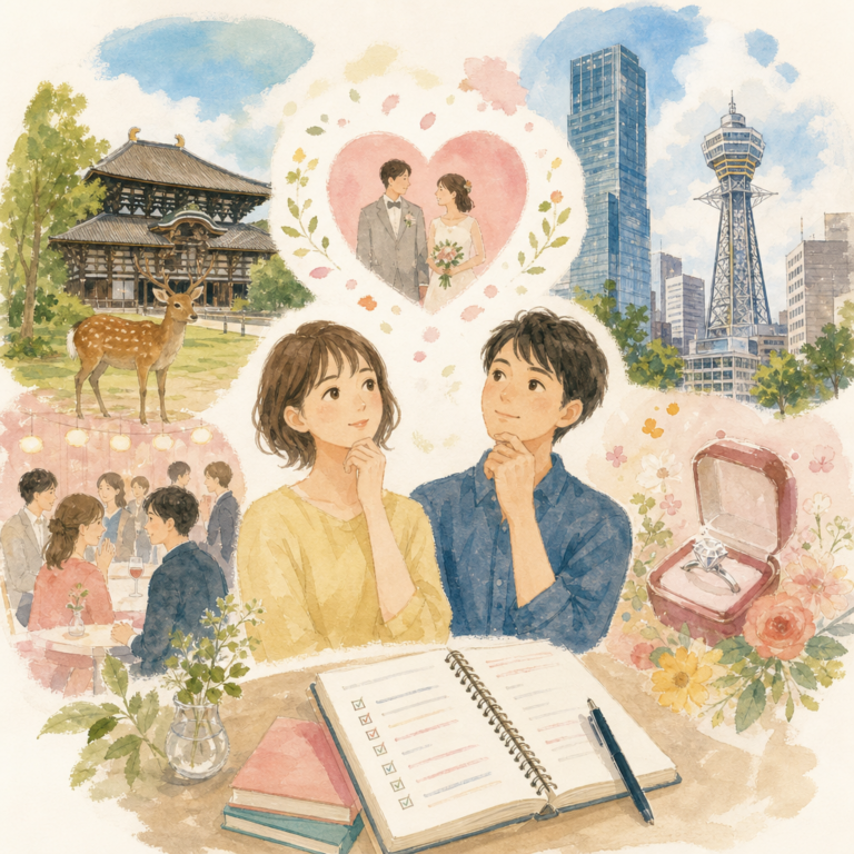 奈良・大阪の結婚相談所で結婚へ進む条件整理