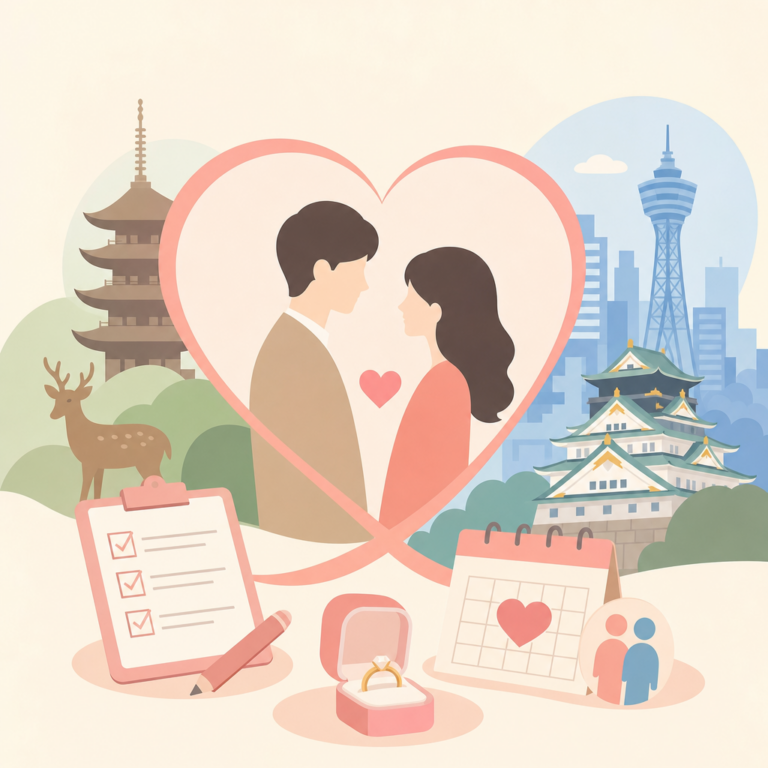奈良・大阪の婚活で結婚に近づく相談前準備
