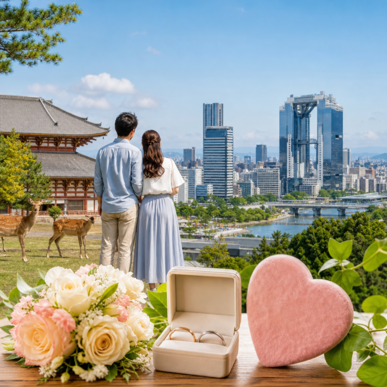 通勤圏で考える奈良・大阪の婚活と結婚相談所