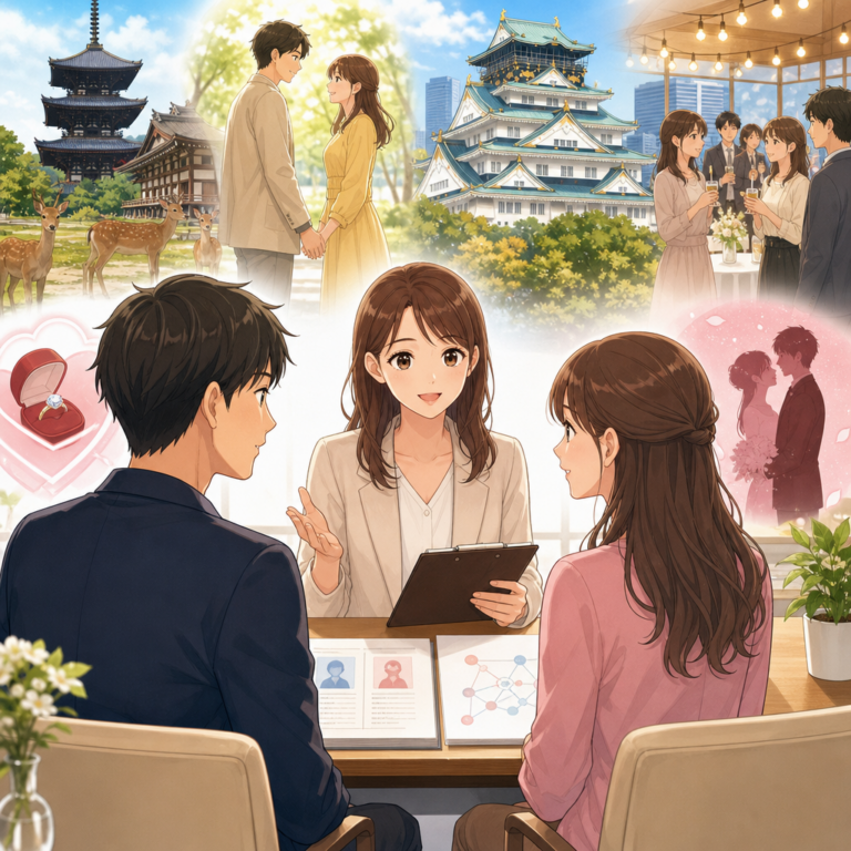 奈良・大阪の婚活で結婚相談所に伝える本音