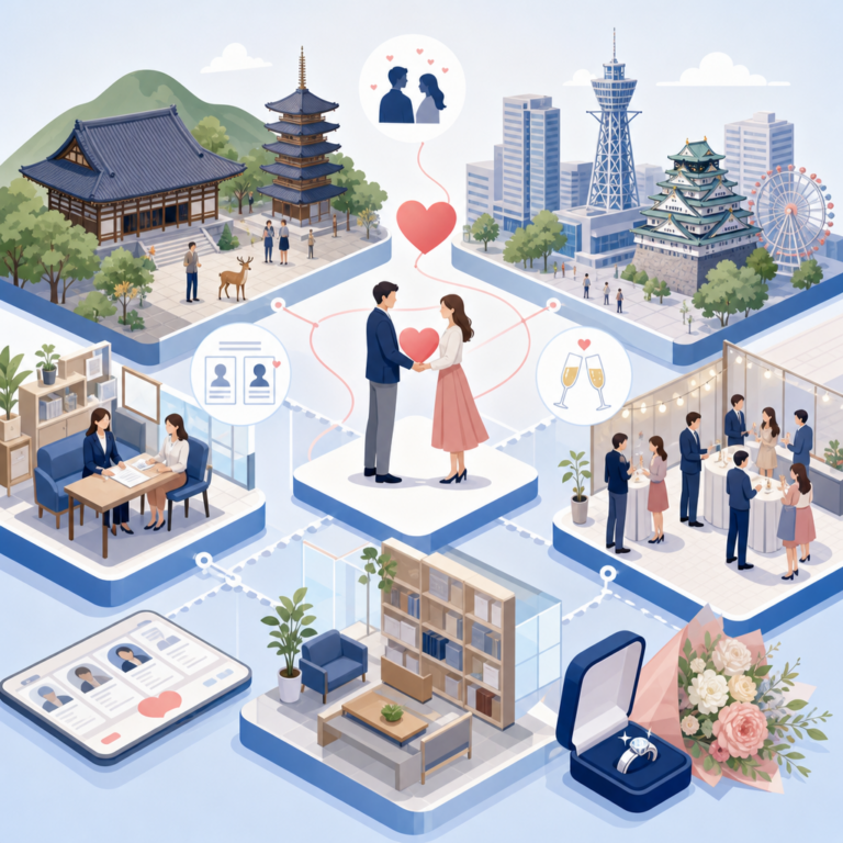 奈良・大阪の結婚相談所で広がる婚活の出会い